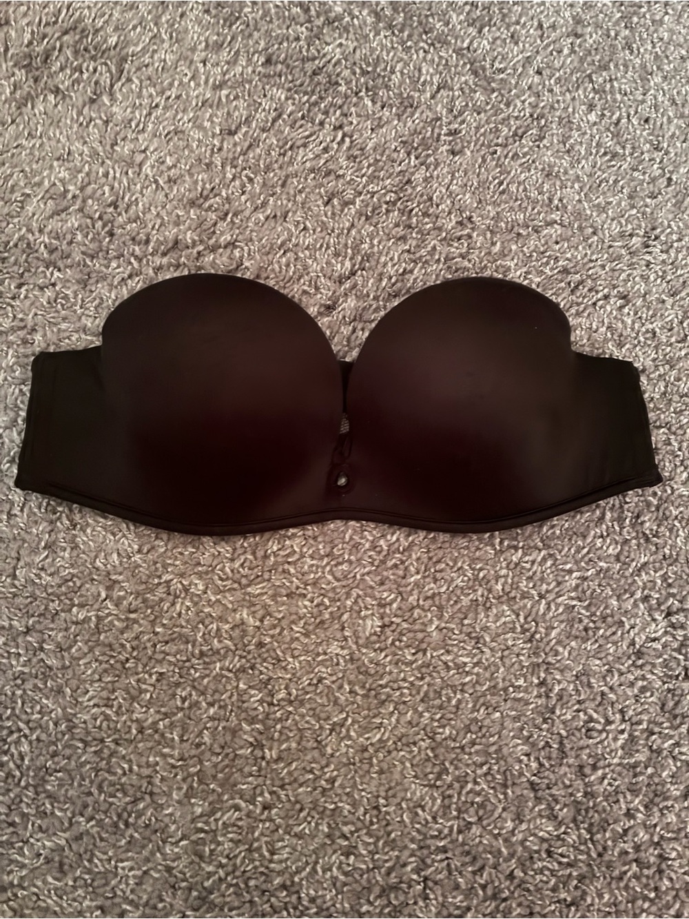 Victoria's Secret Black Strapless Bombshell Bra